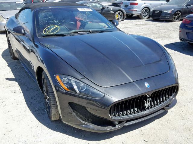 ZAM45VMA0H0243687 - 2017 MASERATI GRANTURISM CHARCOAL photo 1