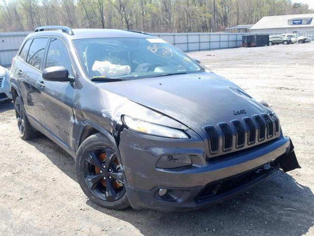 1C4PJLCB2JD552667 - 2018 JEEP CHEROKEE L CHARCOAL photo 1