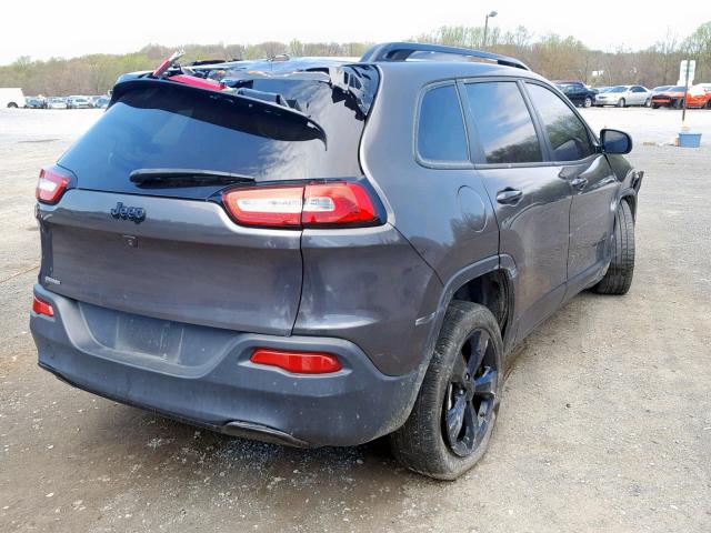 1C4PJLCB2JD552667 - 2018 JEEP CHEROKEE L CHARCOAL photo 4