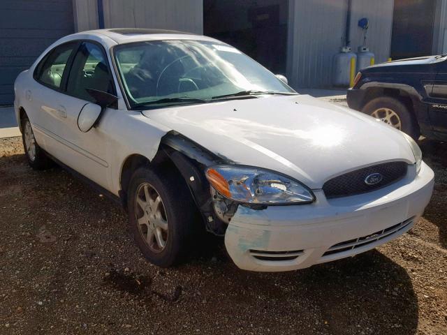 1FAFP56U76A237669 - 2006 FORD TAURUS SEL WHITE photo 1