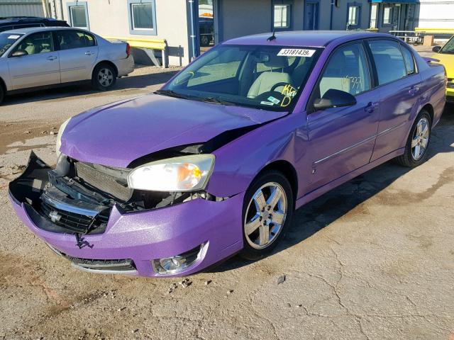 1G1ZU57N17F136969 - 2007 CHEVROLET MALIBU LTZ PURPLE photo 2