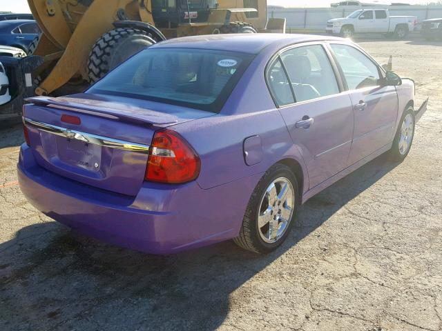 1G1ZU57N17F136969 - 2007 CHEVROLET MALIBU LTZ PURPLE photo 4