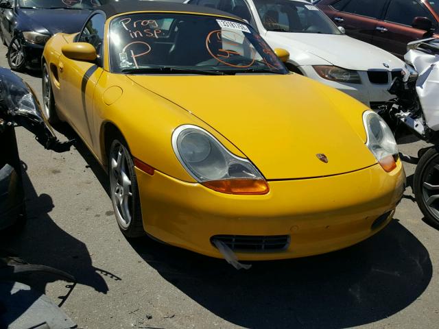 WP0CA29831U622181 - 2001 PORSCHE BOXSTER YELLOW photo 1