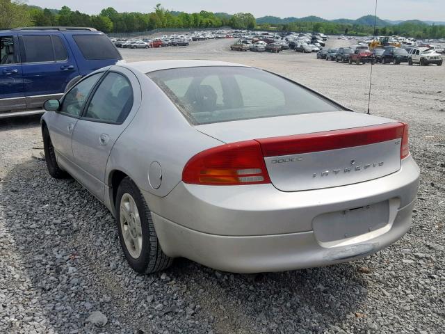 2B3HD46R02H233509 - 2002 DODGE INTREPID S 银色 照片 3
