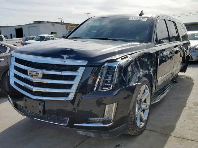 1GYS3GKJ9JR294844 - 2018 CADILLAC ESCALADE E BLACK photo 2