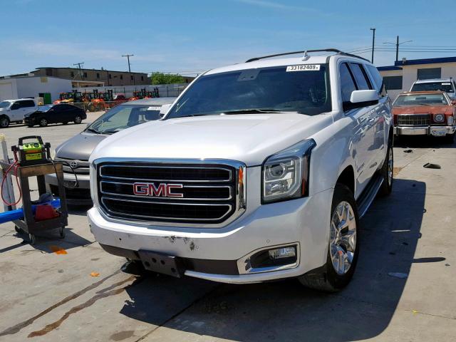 1GKS1GKC2GR268080 - 2016 GMC YUKON XL C WHITE photo 2