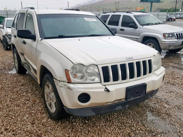 1J4GR48KX5C567852 - 2005 JEEP GRAND CHER WHITE photo 1