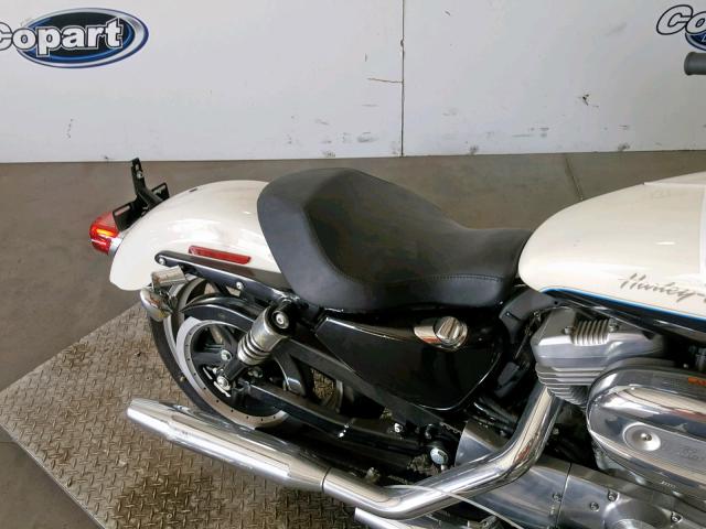 1HD4CR213DC418428 - 2013 HARLEY-DAVIDSON XL883 SUPE WHITE photo 6