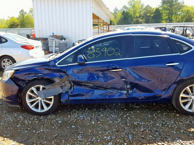 1G4PP5SK0D4205432 - 2013 BUICK VERANO BLUE photo 9