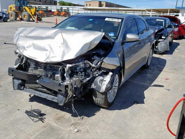 4T1BD1EB2DU010262 - 2013 TOYOTA AVALON HYB TAN photo 2