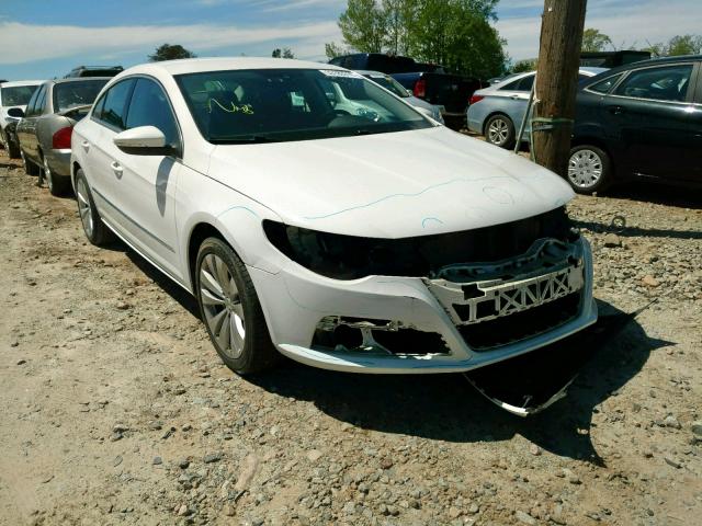 WVWNP7AN7CE549500 - 2012 VOLKSWAGEN CC SPORT WHITE photo 1