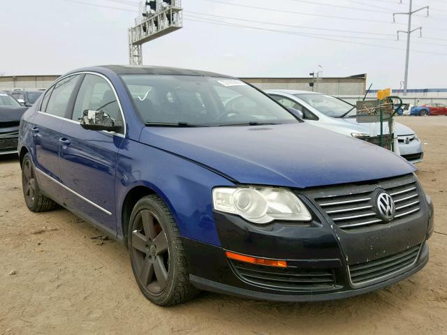 WVWAK73C98P104521 - 2008 VOLKSWAGEN PASSAT KOM BLUE photo 1