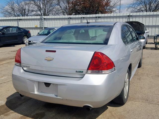 2G1WF5E38C1324274 - 2012 CHEVROLET IMPALA LS SILVER photo 4