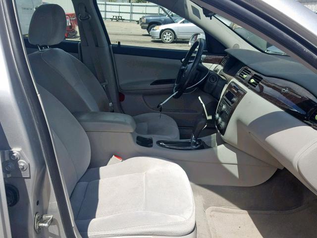 2G1WF5E38C1324274 - 2012 CHEVROLET IMPALA LS SILVER photo 5