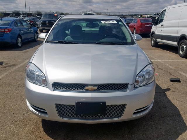 2G1WF5E38C1324274 - 2012 CHEVROLET IMPALA LS SILVER photo 9