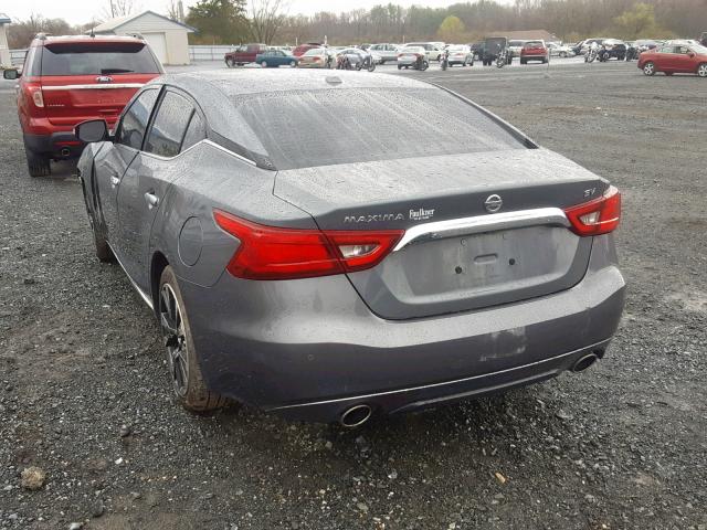 1N4AA6AP1HC443449 - 2017 NISSAN MAXIMA 3.5 GRAY photo 3