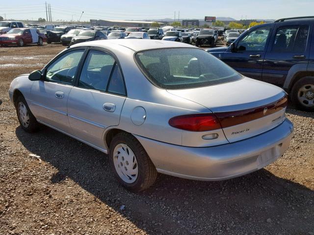 1MELM13P4VW625939 - 1997 MERCURY TRACER LS SILVER photo 3