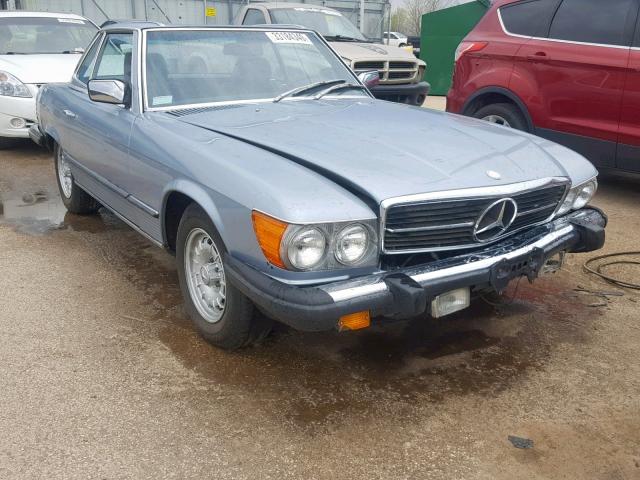 WDBBA45AXEA002174 - 1984 MERCEDES-BENZ 380 SL GRAY photo 1