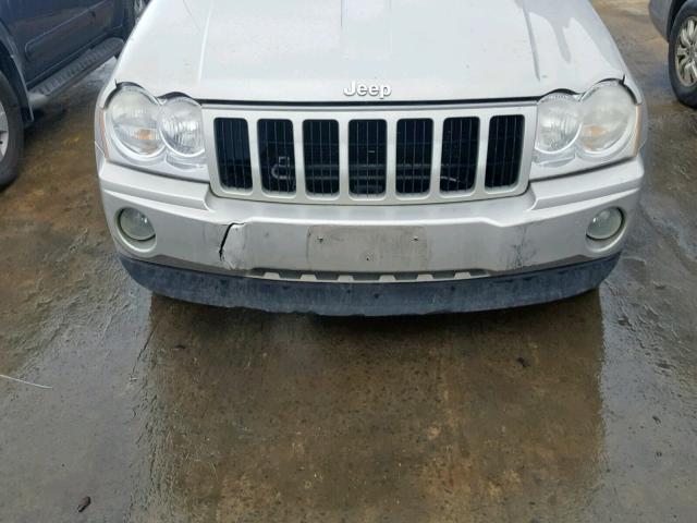 1J4GR48K16C358453 - 2006 JEEP GRAND CHER SILVER photo 9