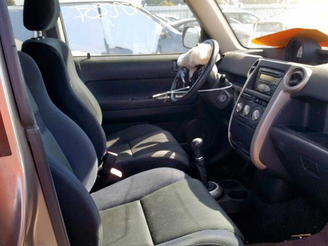 JTLKT334X64103836 - 2006 TOYOTA SCION XB 灰色 照片 5