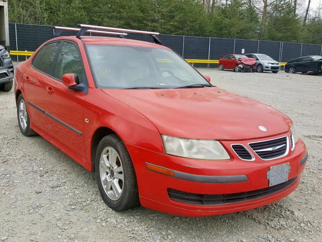 YS3FD45Y961101151 - 2006 SAAB 9-3 RED photo 1