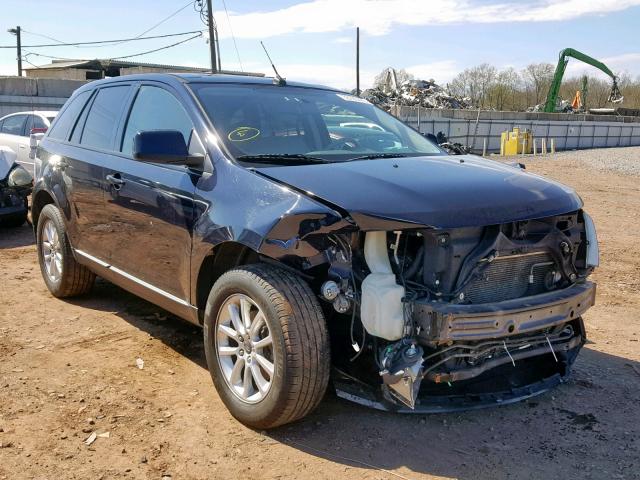 2FMDK48C69BA67601 - 2009 FORD EDGE SEL BLUE photo 1