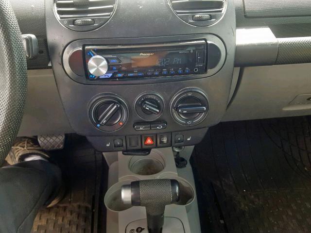 3VWCC21C2YM404352 - 2000 VOLKSWAGEN NEW BEETLE ნაცრისფერი ფოტო 9