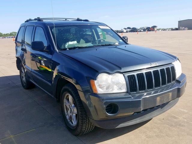 1J8GR48KX7C555167 - 2007 JEEP GRAND CHER BLUE photo 1