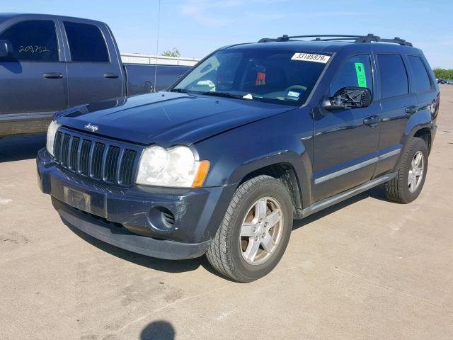 1J8GR48KX7C555167 - 2007 JEEP GRAND CHER BLUE photo 2