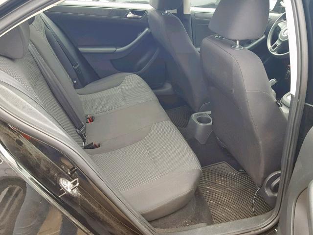 3VW2K7AJ7DM399024 - 2013 VOLKSWAGEN JETTA BASE 黑色 照片 6