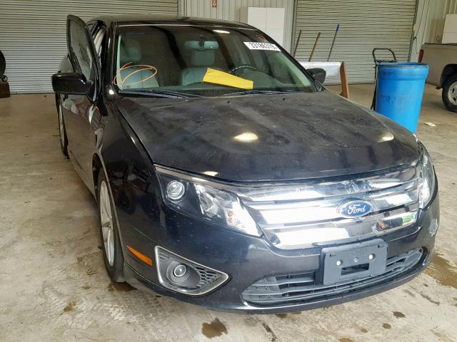 3FAHP0CG4BR190241 - 2011 FORD FUSION SEL BLACK photo 1