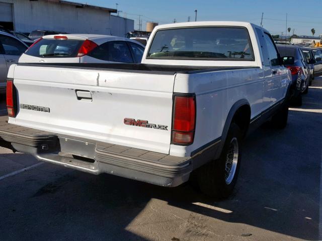 1GTCS19W0P0501078 - 1993 GMC SONOMA WHITE photo 4