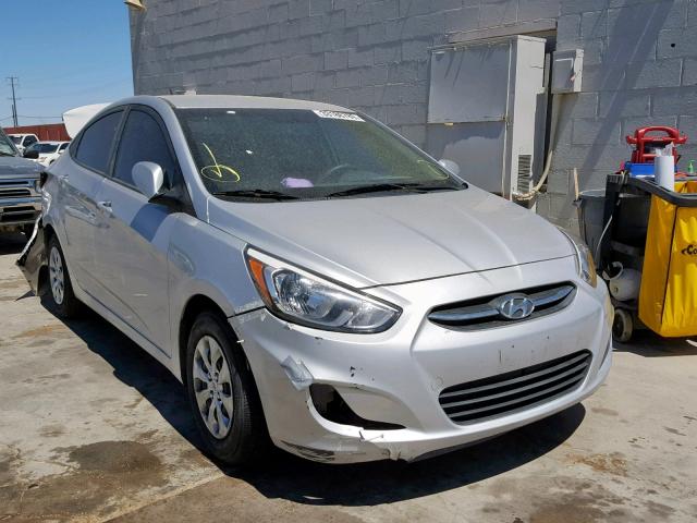 KMHCT4AE2GU137803 - 2016 HYUNDAI ACCENT SE SILVER photo 1