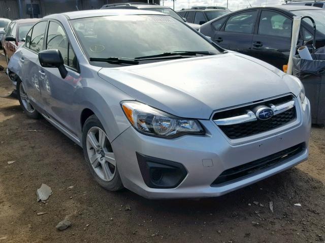 JF1GJAA67EH025464 - 2014 SUBARU IMPREZA SILVER photo 1