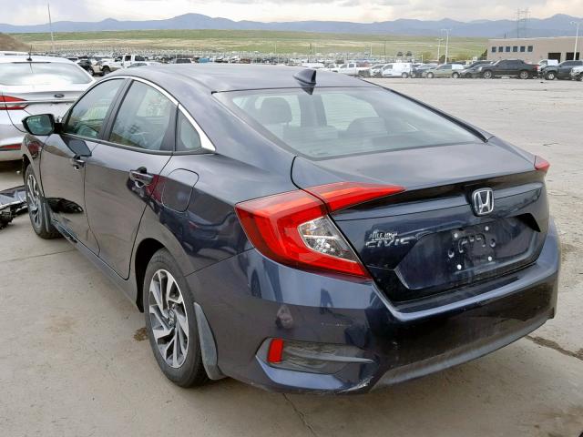 2HGFC2F73JH555184 - 2018 HONDA CIVIC EX CHARCOAL photo 3