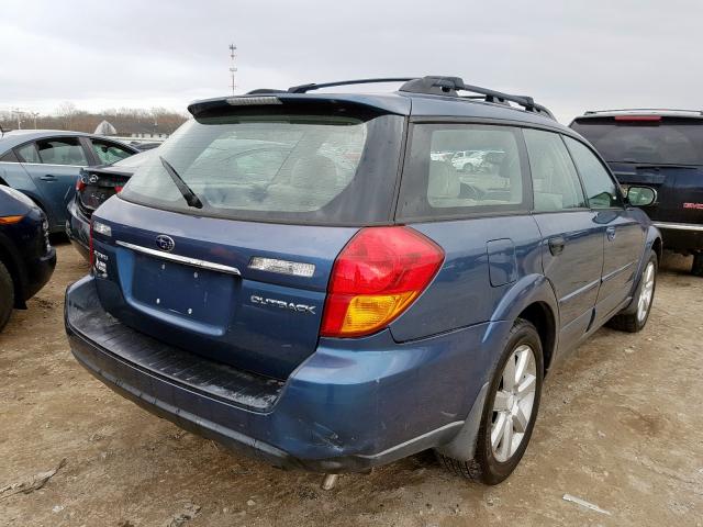 4S4BP62CX67312501 - 2006 SUBARU LEGACY OUTBACK 2.5I LIMITED  photo 4