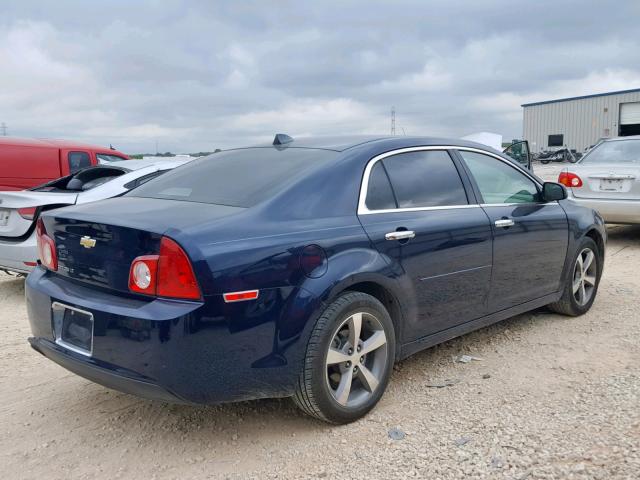 1G1ZC5E06CF270185 - 2012 CHEVROLET MALIBU 1LT 蓝色 照片 4