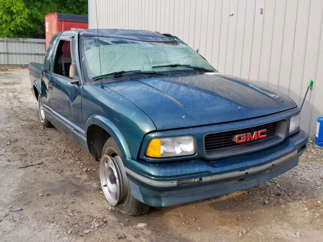 1GTCS19XXT8500864 - 1996 GMC SONOMA GREEN photo 1