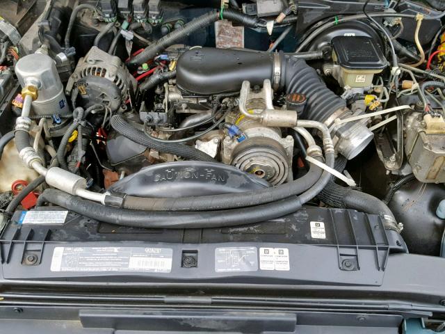 1GTCS19XXT8500864 - 1996 GMC SONOMA GREEN photo 7