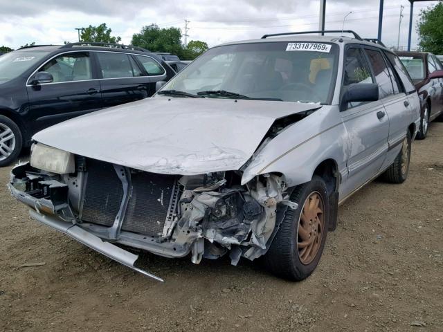 3MAPM15J2PR658083 - 1993 MERCURY TRACER SILVER photo 2