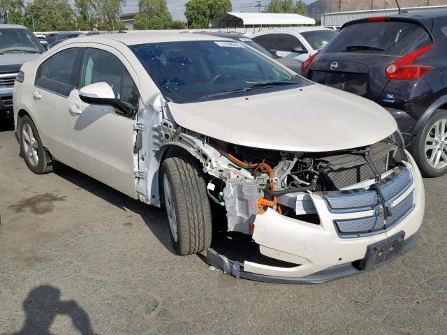 1G1RF6E47DU146133 - 2013 CHEVROLET VOLT WHITE photo 1