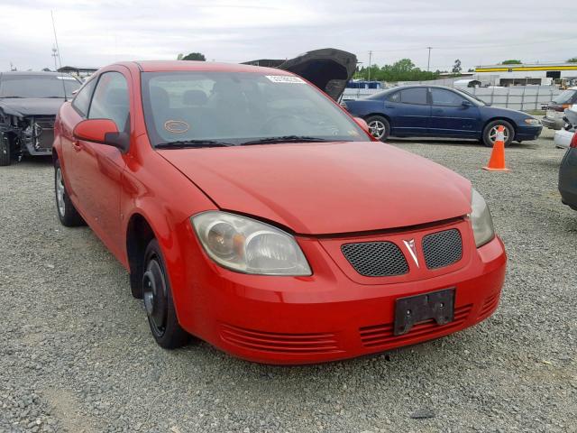 1G2AL18F387102894 - 2008 PONTIAC G5 RED photo 1