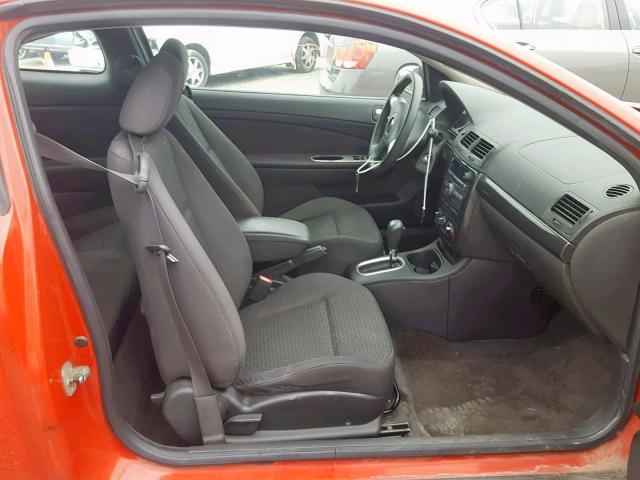 1G2AL18F387102894 - 2008 PONTIAC G5 RED photo 5