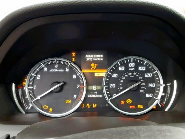 19UUB2F53GA003121 - 2016 ACURA TLX TECH BLACK photo 8