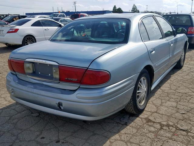 1G4HP52K634134983 - 2003 BUICK LESABRE CU BLUE photo 4