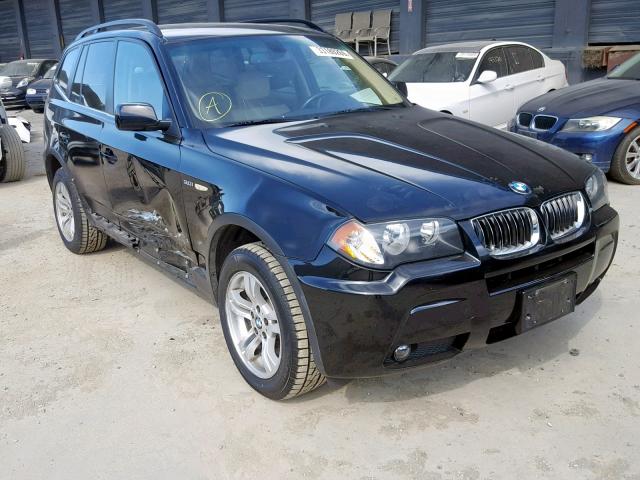 WBXPA93416WG89587 - 2006 BMW X3 3.0I BLACK photo 1