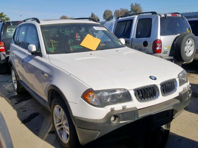 WBXPA93495WD04145 - 2005 BMW X3 3.0I WHITE photo 1