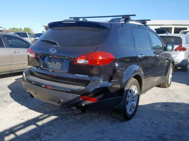 4S4WX98D184405849 - 2008 SUBARU TRIBECA LI BLACK photo 4