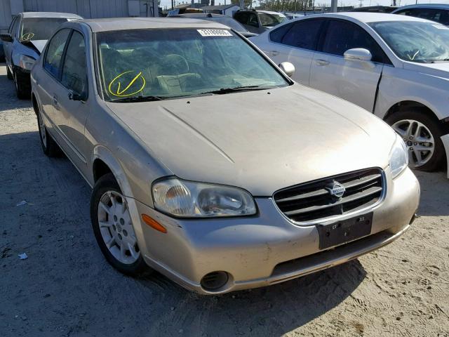 JN1CA31D11T839915 - 2001 NISSAN MAXIMA GXE GOLD photo 1