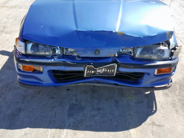 JH4DA9441NS003046 - 1992 ACURA INTEGRA RS BLUE photo 7